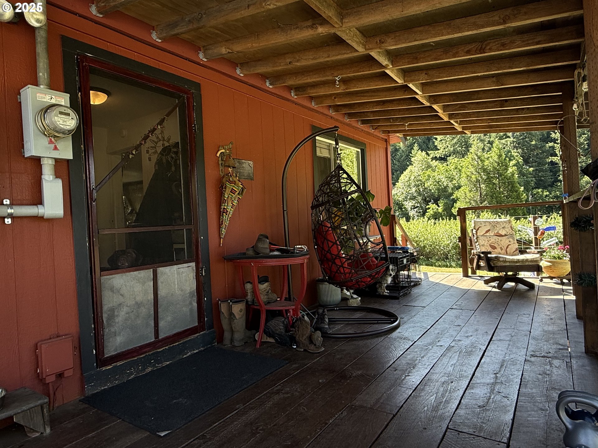 77220 Bar B L Ranch Road Oakridge, OR 97463 - Photo 18 of 24 a view of a room with gym equipment