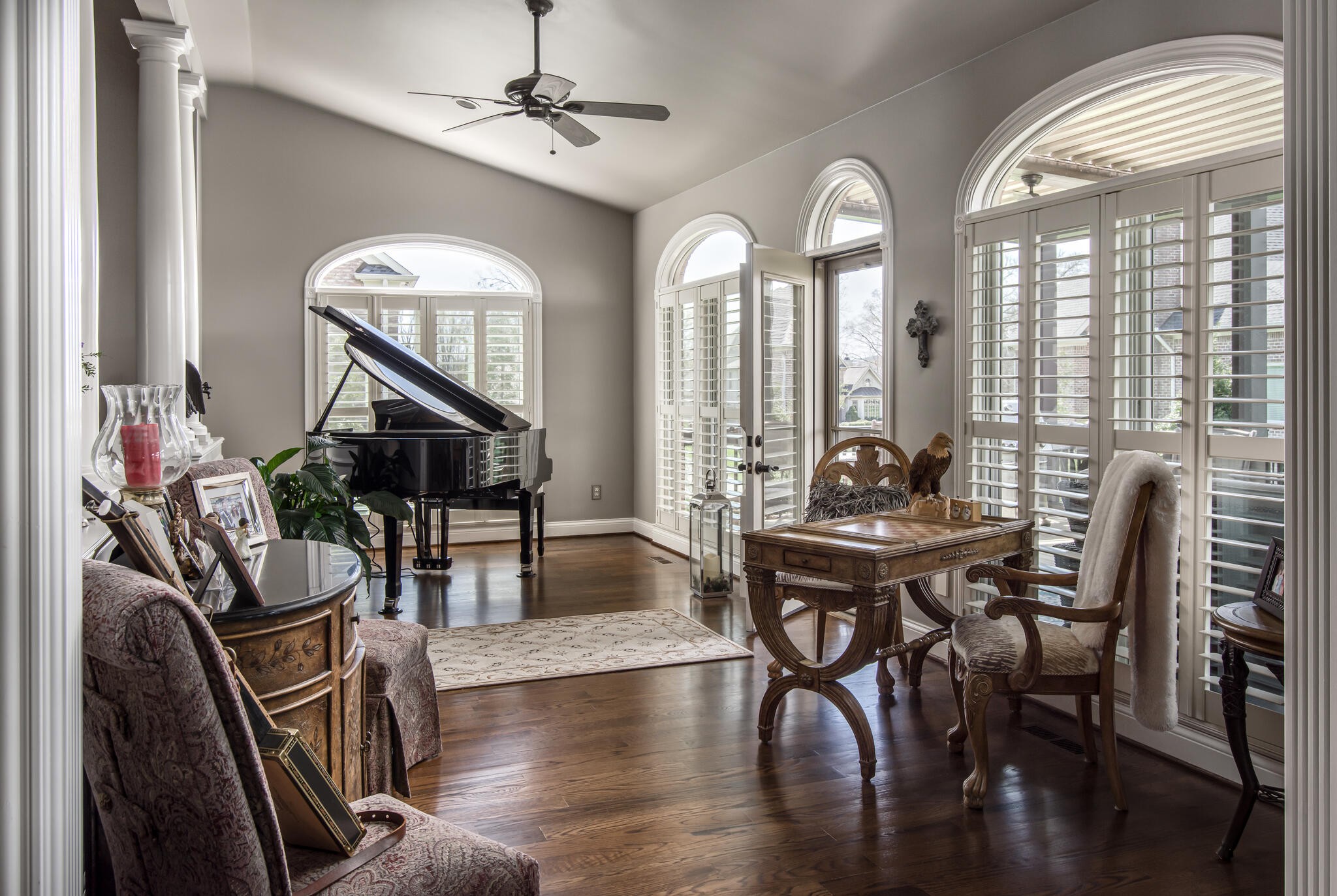 1101 Sunset Road Brentwood, TN 37027 - Photo 11 of 40 a view of a livingroom with furniture window and wooden floor