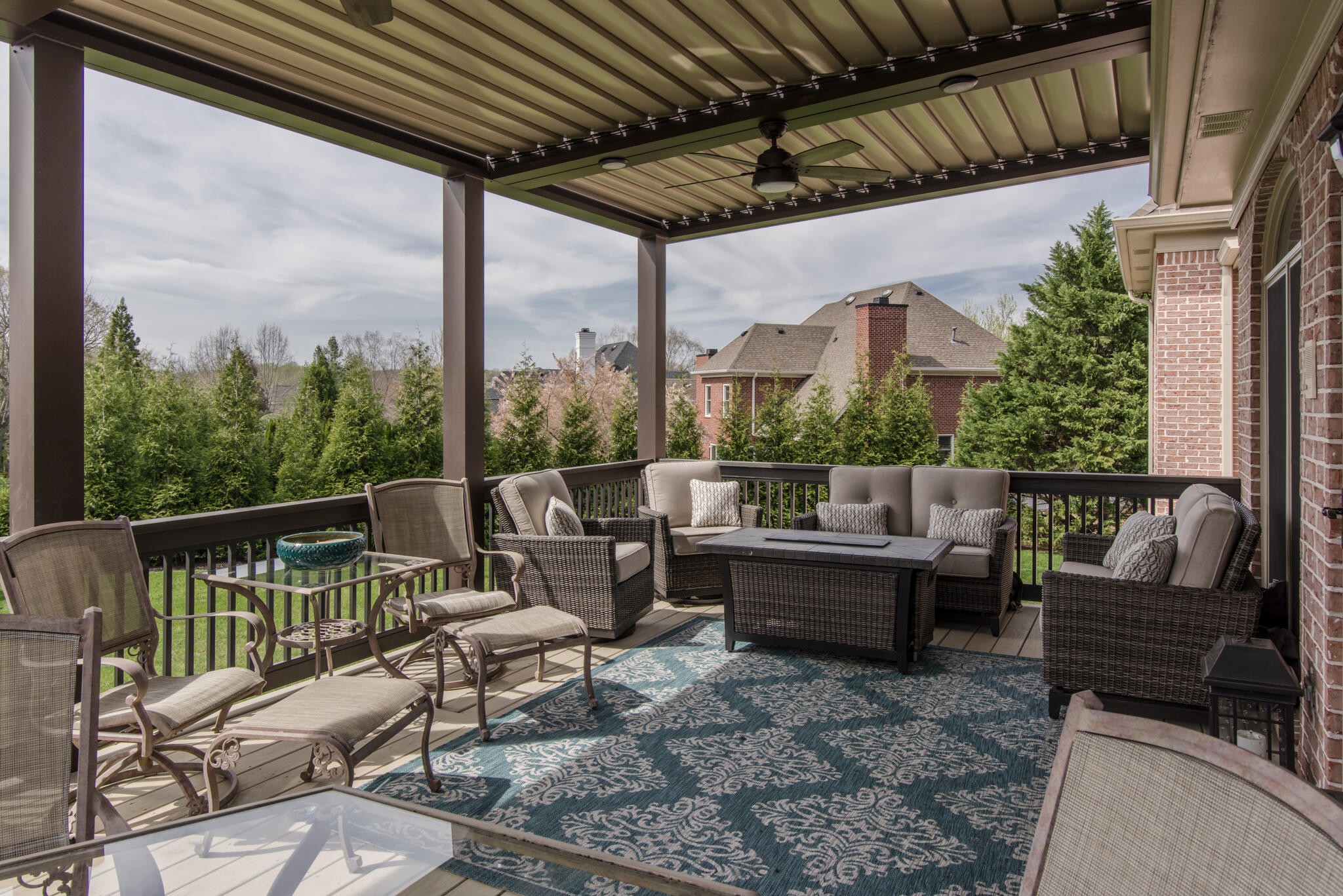 1101 Sunset Road Brentwood, TN 37027 - Photo 37 of 40 a view of roof deck with furniture
