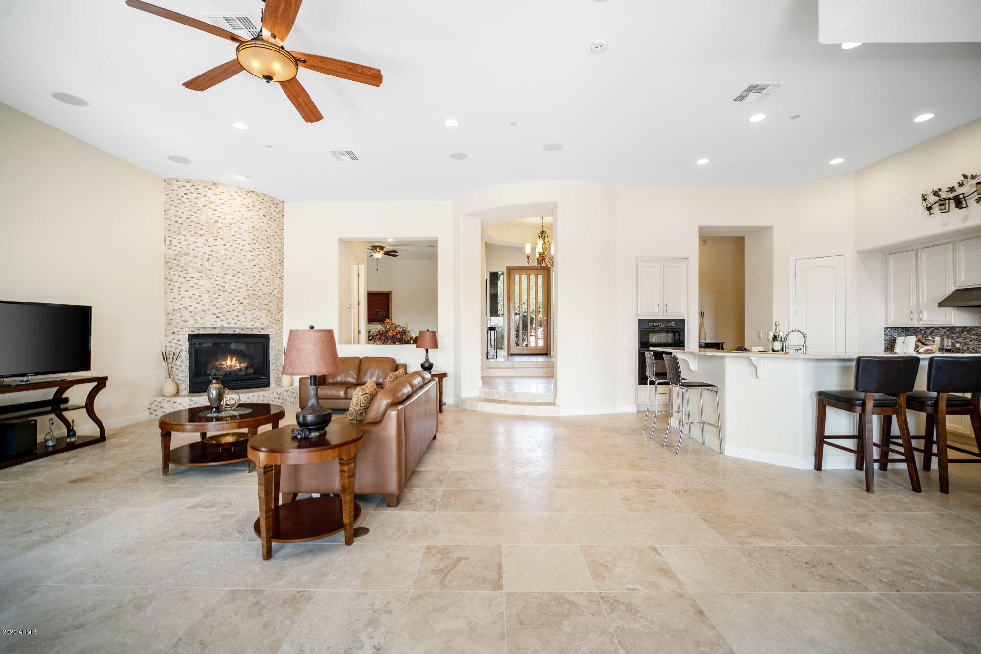 10883 East La Junta Road Scottsdale, AZ 85255 - Photo 13 of 54 Great Room Foyer View