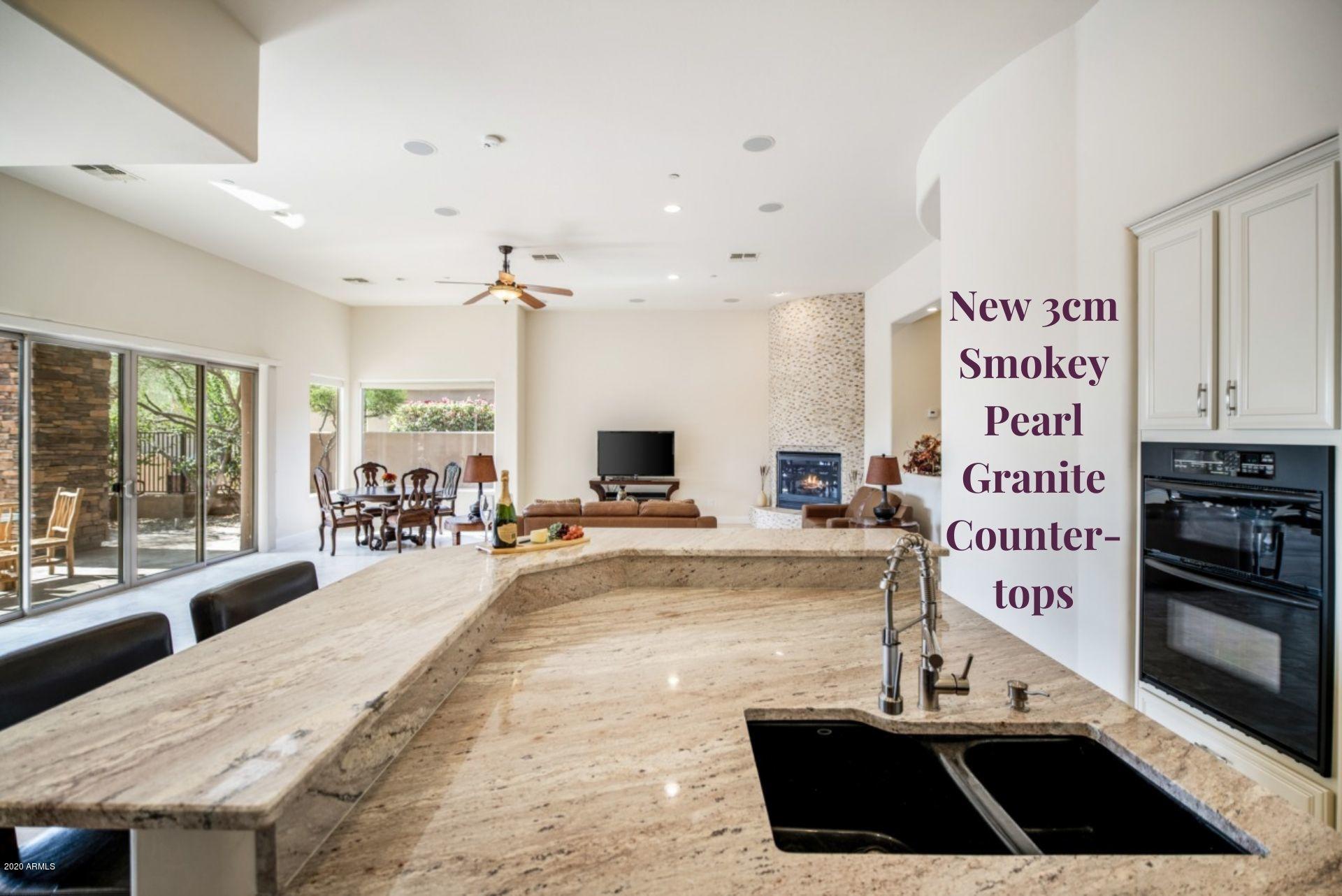 10883 East La Junta Road Scottsdale, AZ 85255 - Photo 16 of 54 Kitchen Island Text