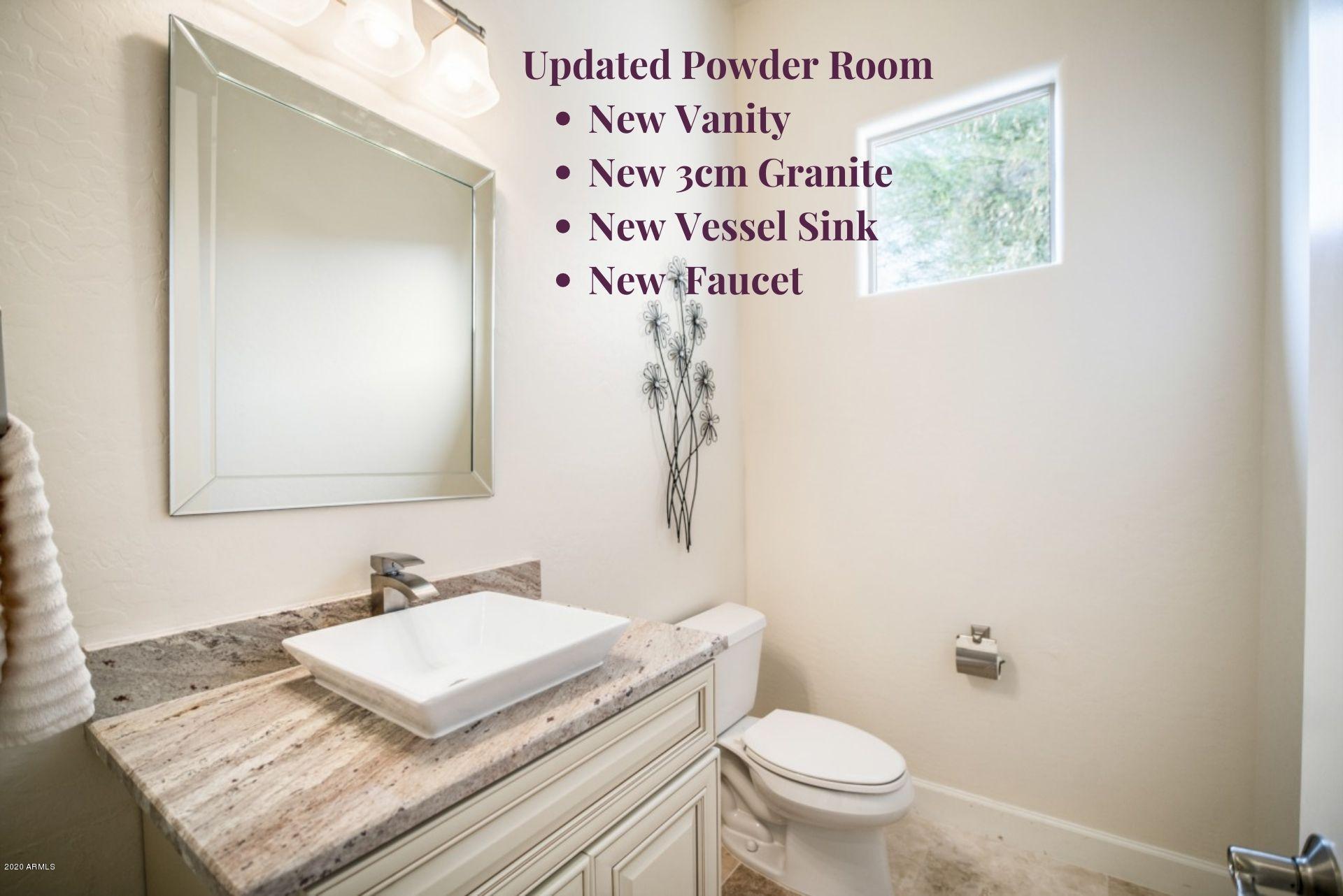 10883 East La Junta Road Scottsdale, AZ 85255 - Photo 19 of 54 Powder Room Text