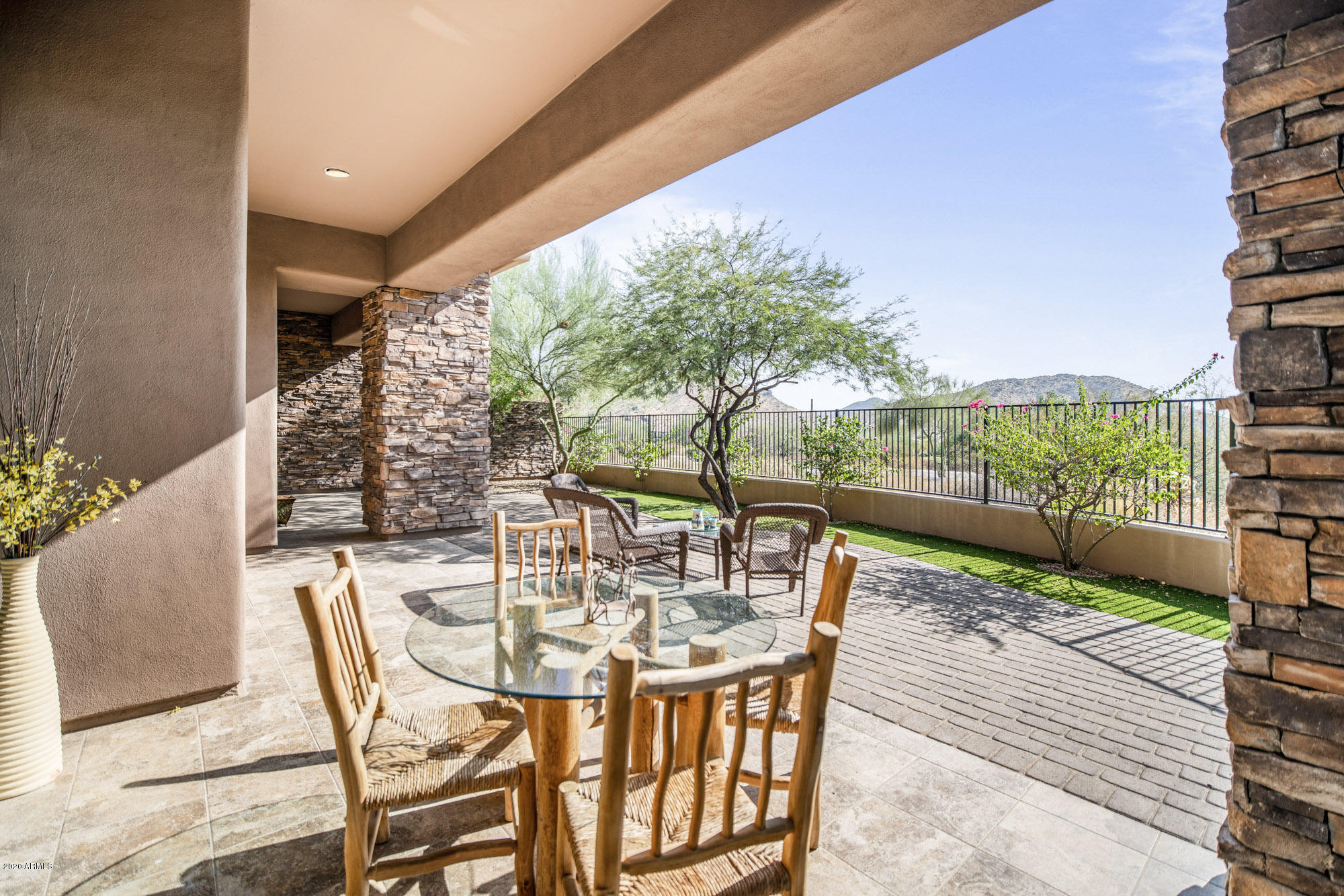 10883 East La Junta Road Scottsdale, AZ 85255 - Photo 34 of 54 Back Patio View