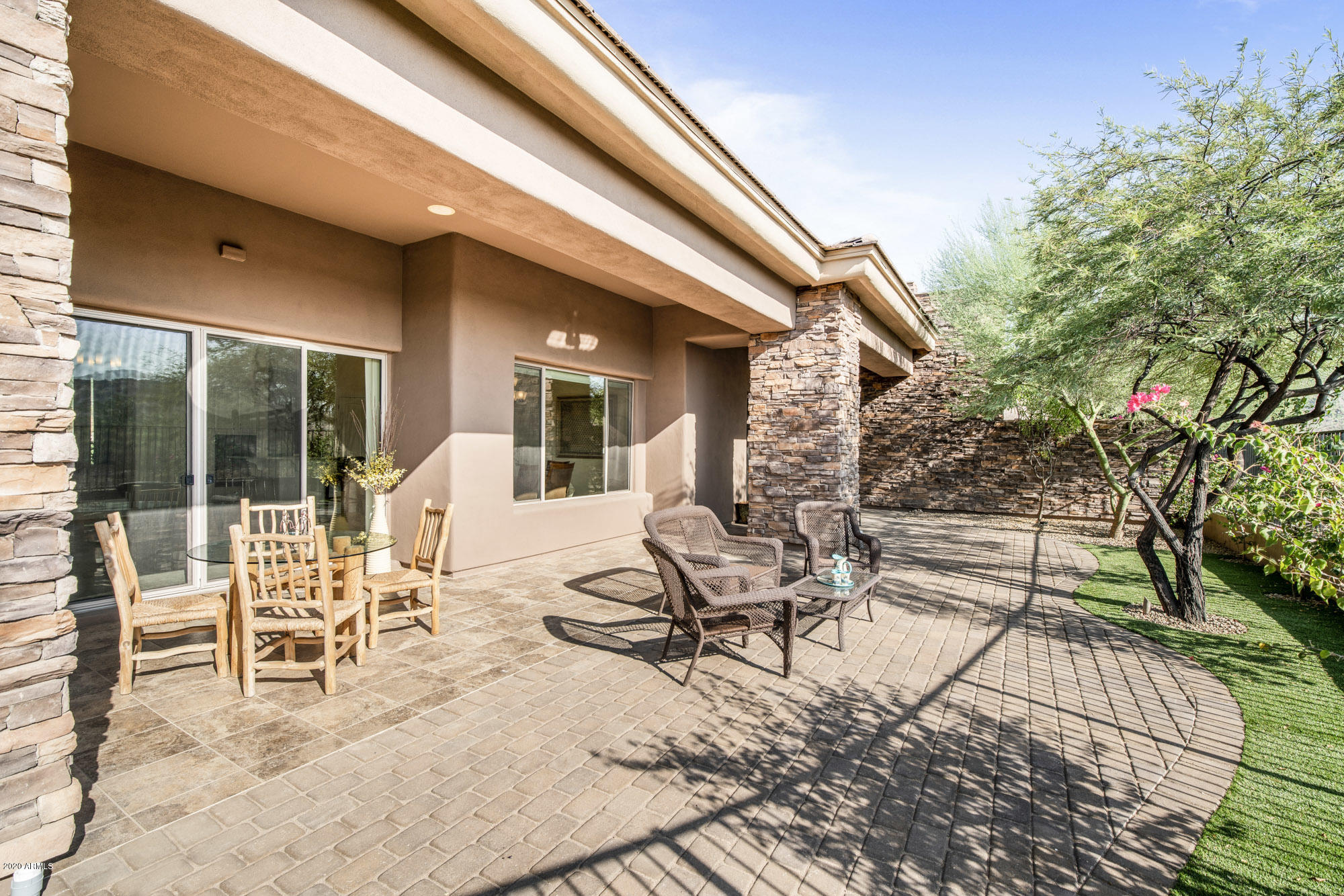 10883 East La Junta Road Scottsdale, AZ 85255 - Photo 36 of 54 Backyard Patio