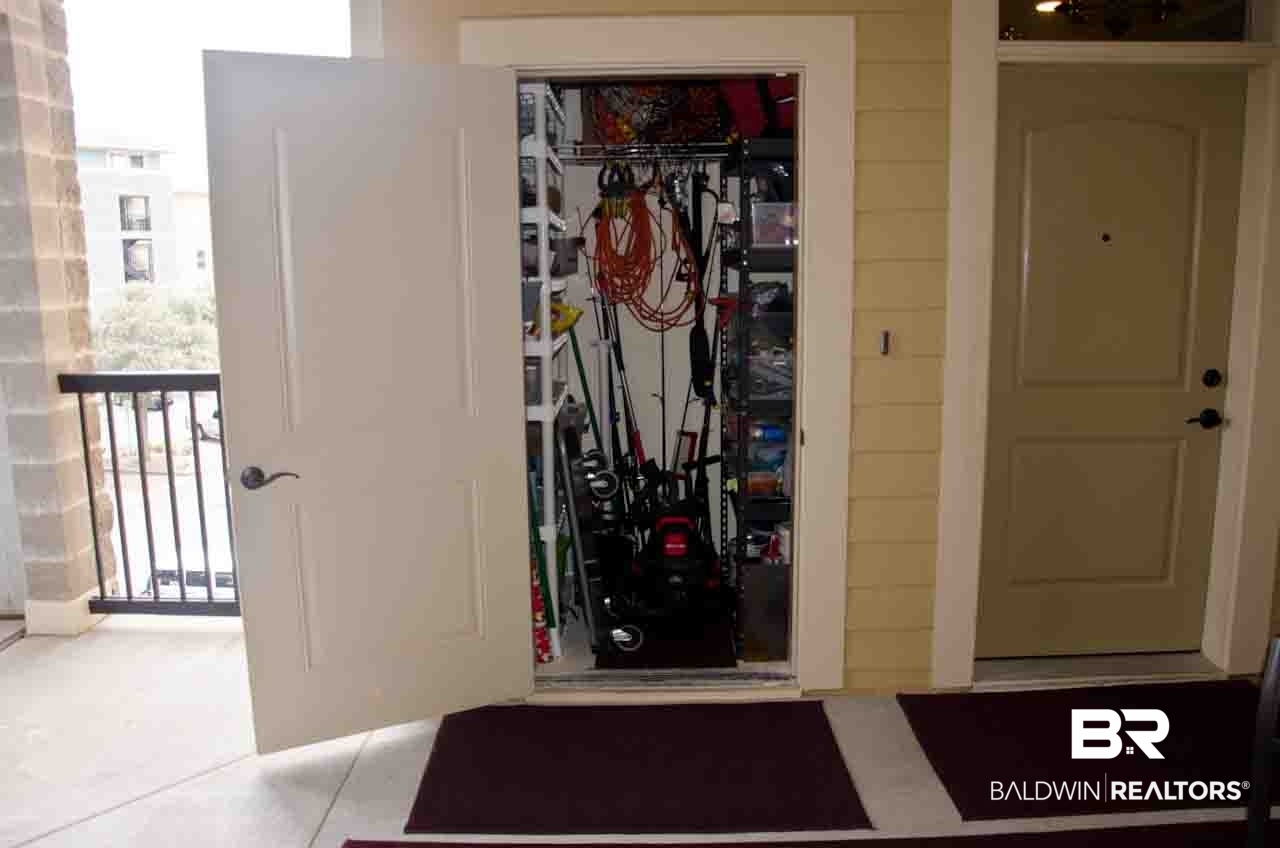 1430 Regency Road, Unit I301 Gulf Shores, AL 36542 - Photo 27 of 41 Storage Closet