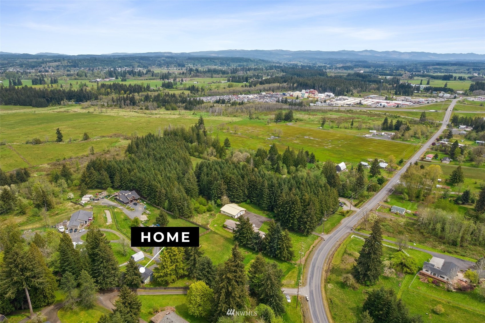 605 West Forest Napavine Road Chehalis, WA 98532 - Photo 33 of 34 a view of a city with an ocean view