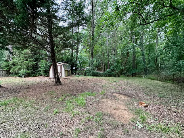 a view of outdoor space with trees