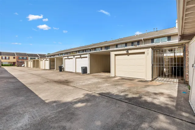 a view of a white building