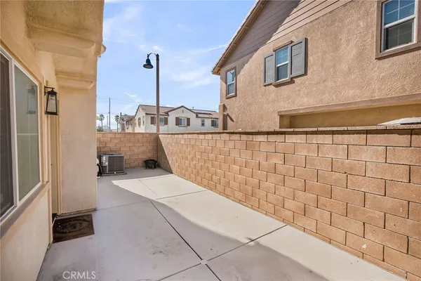a front view of a building with glass door and windows