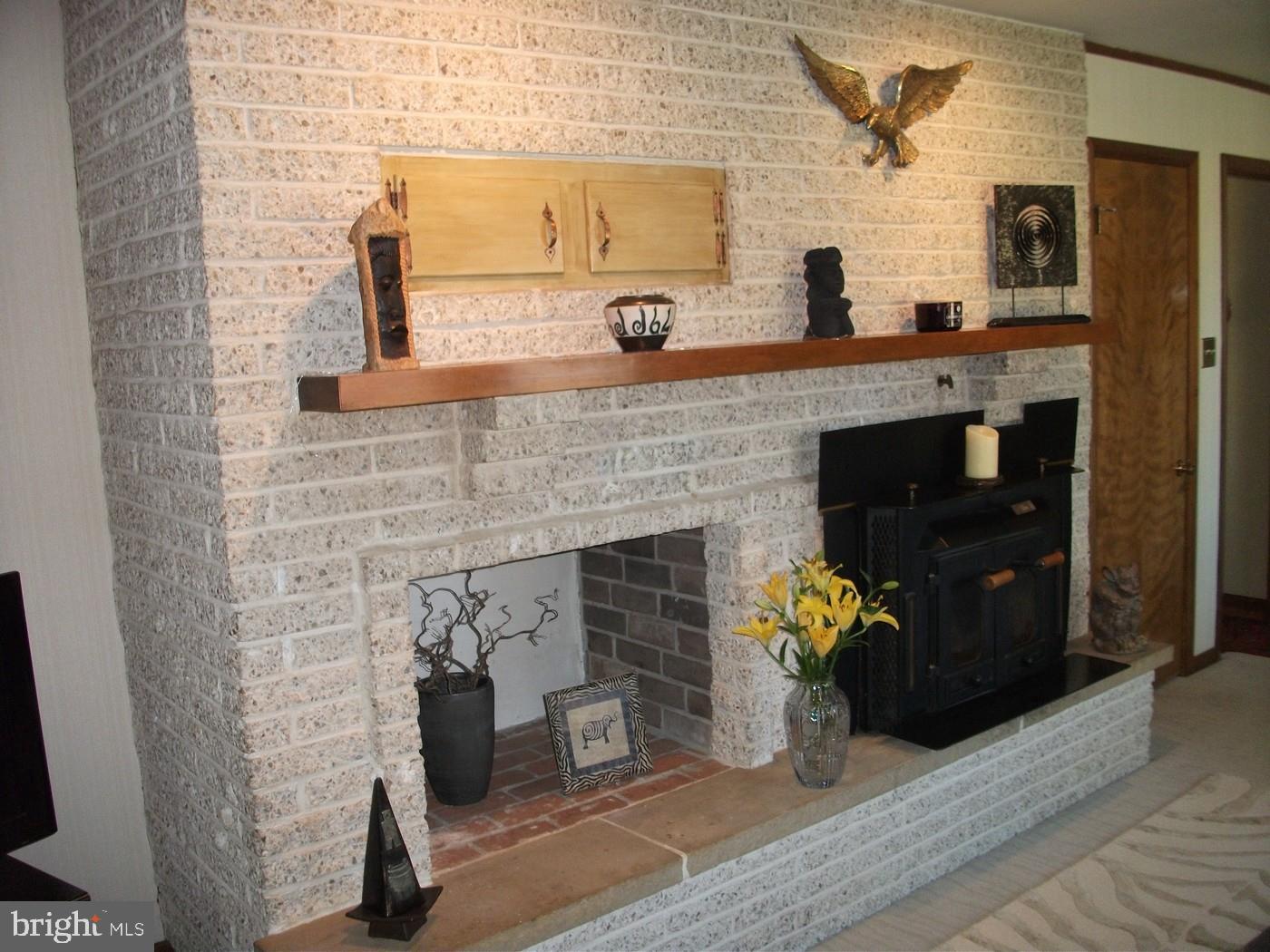 11102 Mapleville Road Hagerstown, MD 21742 - Photo 14 of 61 Family Room with Wood Stove Insert