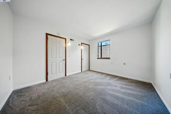 a view of empty room
