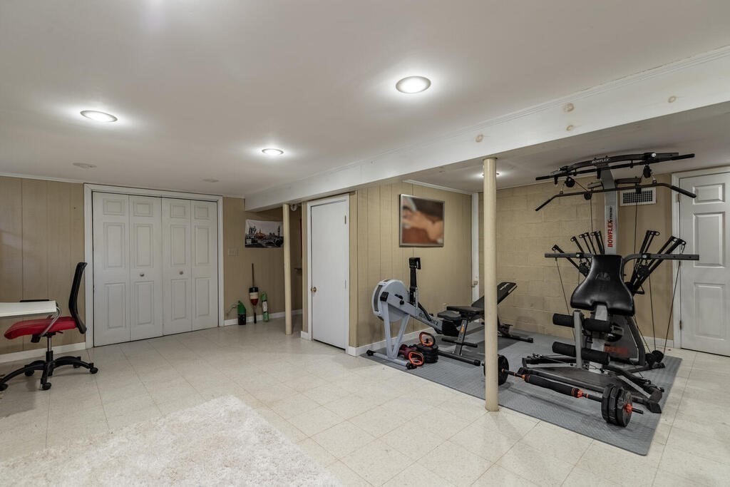 15 Forrest Road Topsfield, MA 01983 - Photo 20 of 26 a view of a room with gym equipment