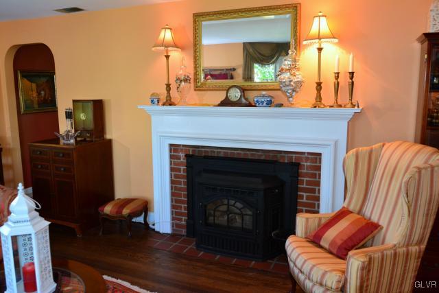 961 Oplinger Road Allentown, PA 18106 - Photo 7 of 37 Fireplace with Pellet Stove Insert