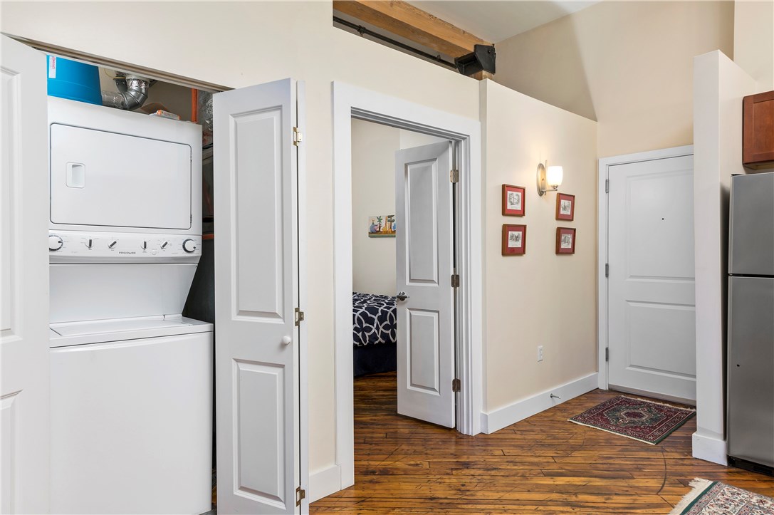 99 Allen Street, Unit 106 Woonsocket, RI 02895 - Photo 17 of 29 stackable laundry conveniently located in unit