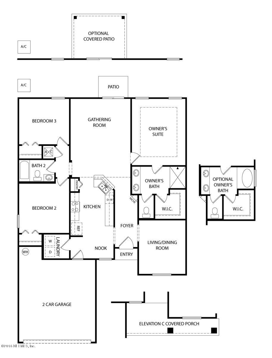 16223 Tisons Bluff Road Jacksonville, FL 32218 - Photo 17 of 17 1540Clearwater_Floorplan_WE