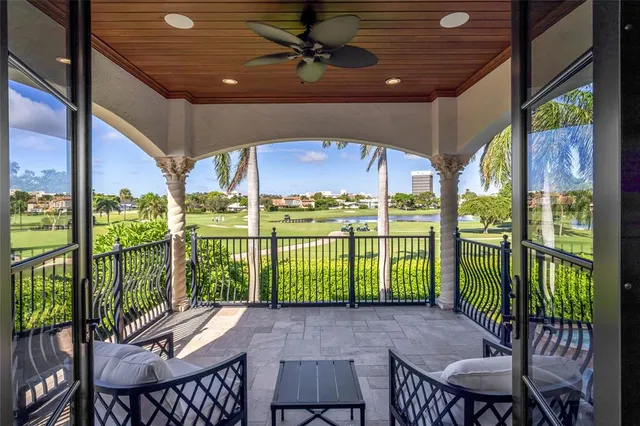 a view of a building with garden and entryway