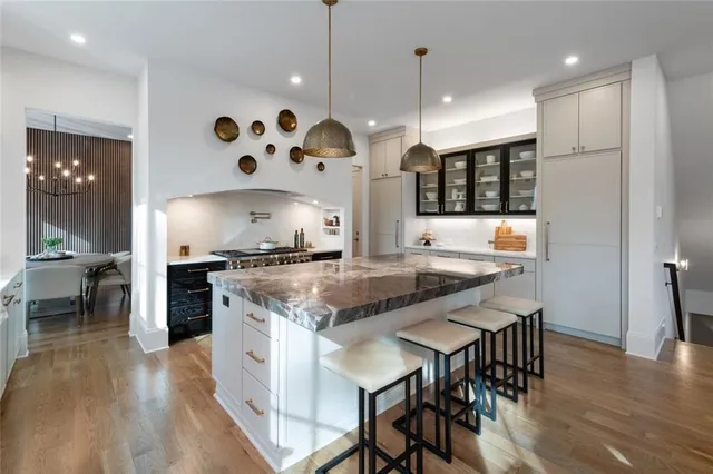 a view of outdoor space and swimming pool