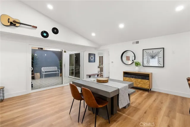 a workspace with furniture and window