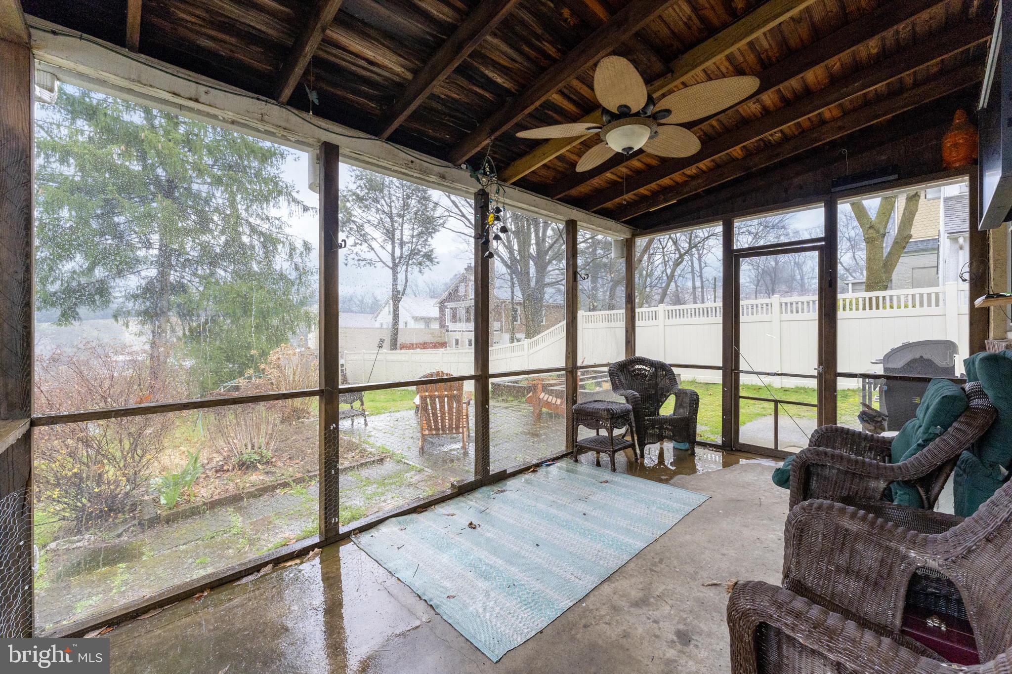 24 Hewett Road Wyncote, PA 19095 - Photo 29 of 31 Screened in Porch