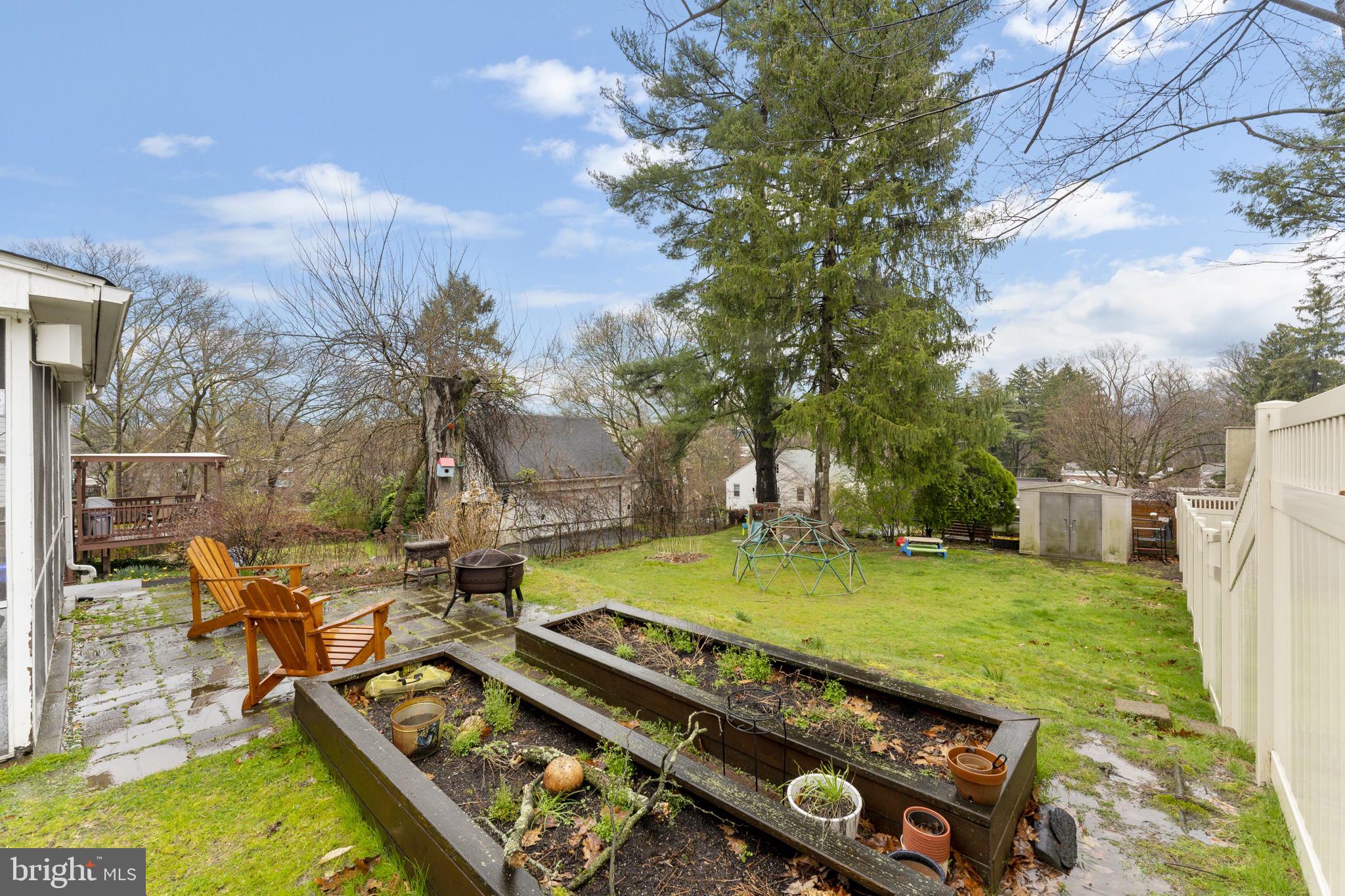 24 Hewett Road Wyncote, PA 19095 - Photo 31 of 31 Backyard Vegetable Garden