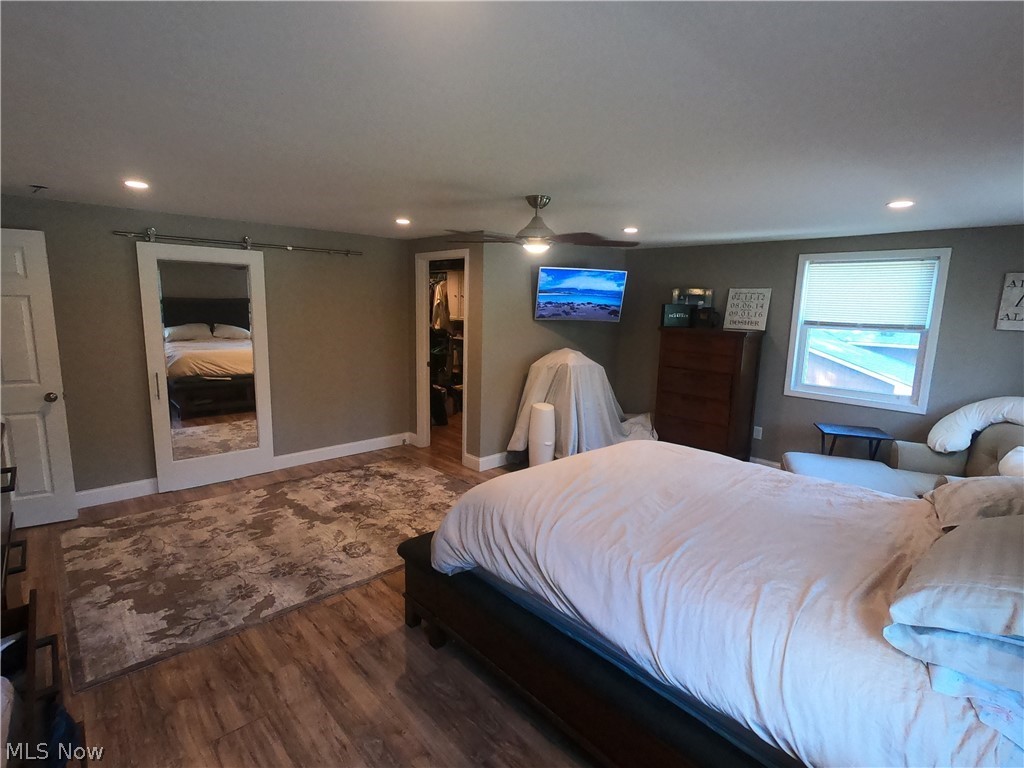 7294 Reynolds Road Mentor, OH 44060 - Photo 15 of 24 Master Suite with recessed lighting, barn door, walk in closet and tons of natural light!