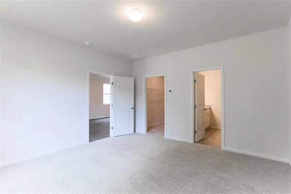 a view of empty room