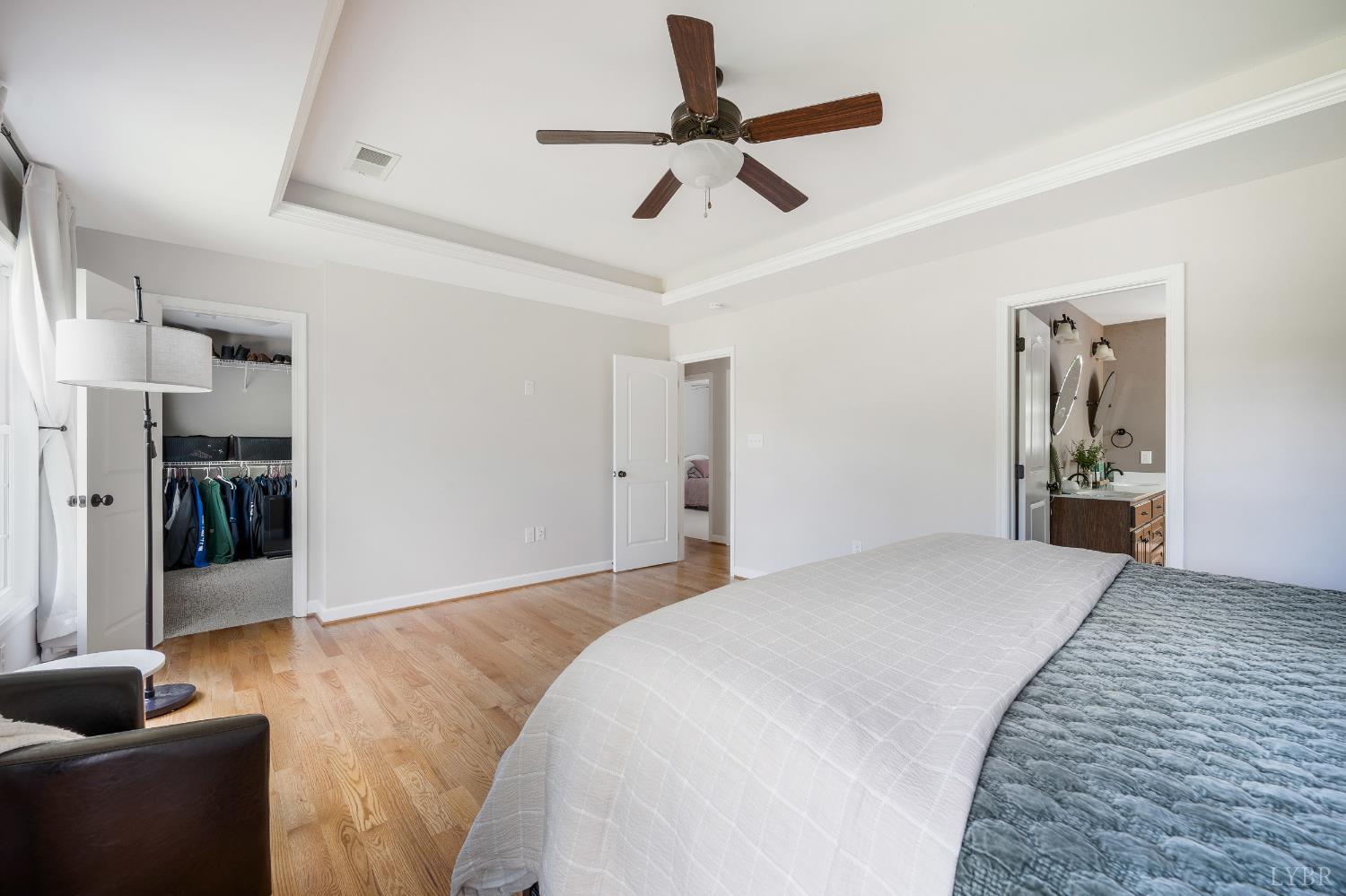 333 Sunset Ridge Drive Concord, VA 24538 - Photo 31 of 61 a bedroom with a bed and a couch