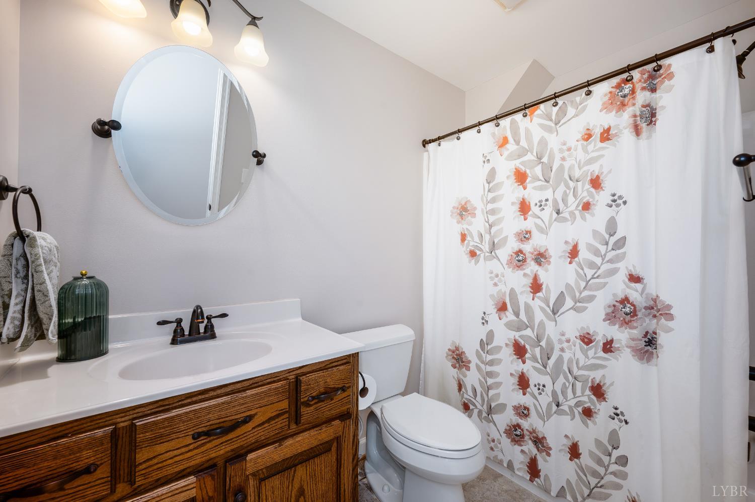 333 Sunset Ridge Drive Concord, VA 24538 - Photo 40 of 61 a bathroom with a sink and a mirror