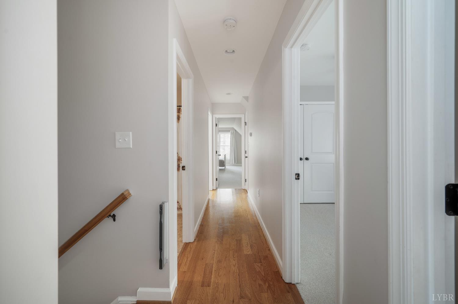 333 Sunset Ridge Drive Concord, VA 24538 - Photo 56 of 61 a view of a hallway with a wooden floor
