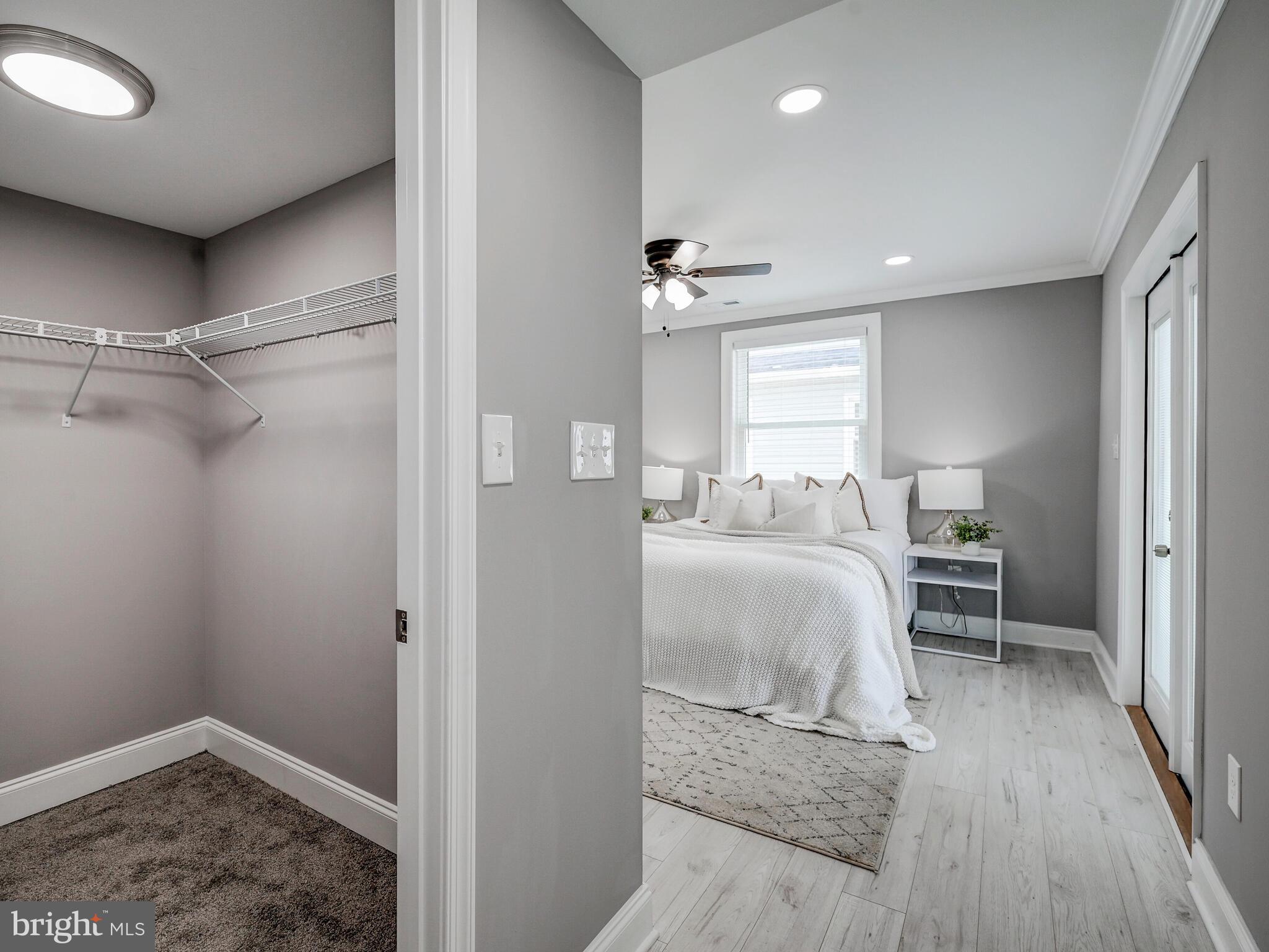 8118 Bullneck Road Baltimore, MD 21222 - Photo 26 of 48 Primary Room with Walk in Closet