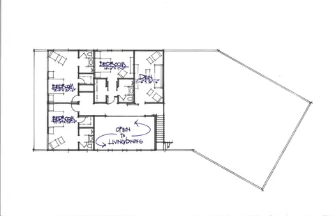 a picture of a floor plan