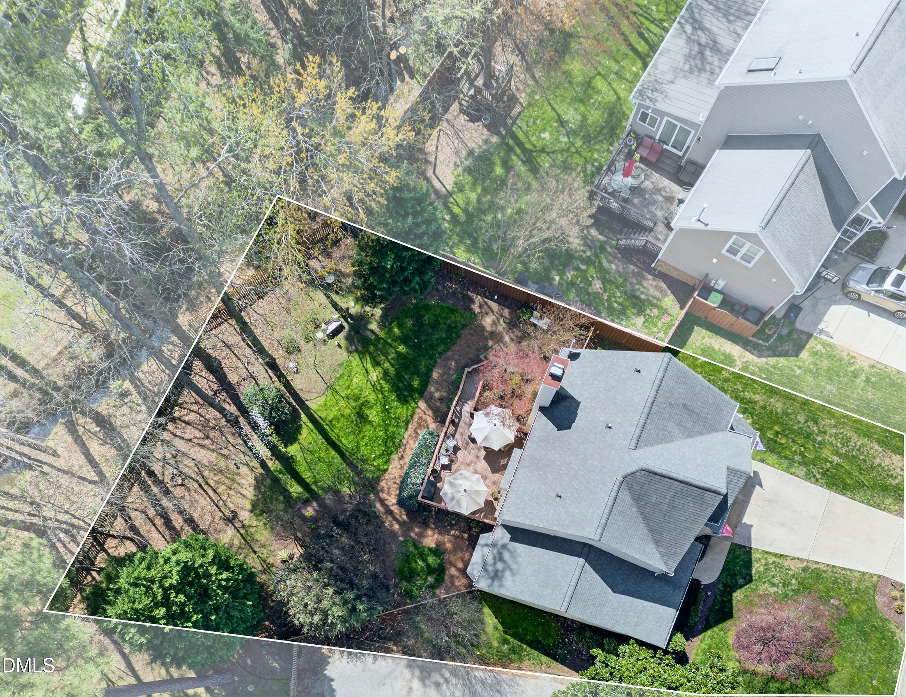 9432 Cartersville Court Raleigh, NC 27617 - Photo 7 of 66 Aerial-7LL