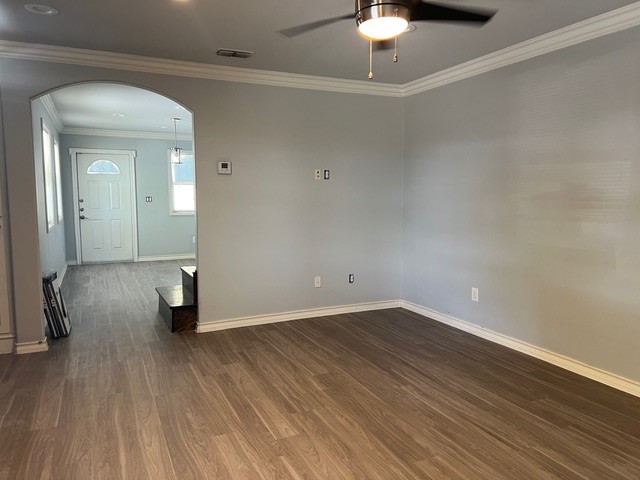 5375 County Road 73A, Unit 2 Robstown, TX 78380 - Photo 6 of 14 a view of empty room with wooden floor