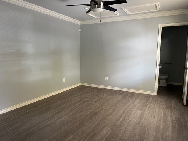 5375 County Road 73A, Unit 2 Robstown, TX 78380 - Photo 10 of 14 a view of an empty room with wooden floor and a window