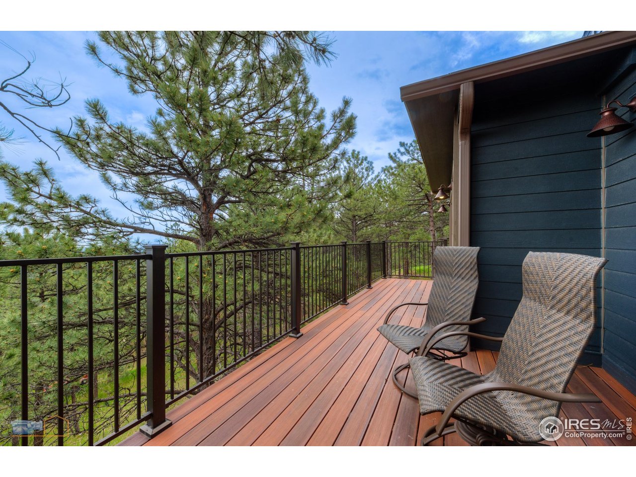 335 Pine Tree Lane Boulder, CO 80304 - Photo 12 of 46 Deck off the main floor, a great place to relax