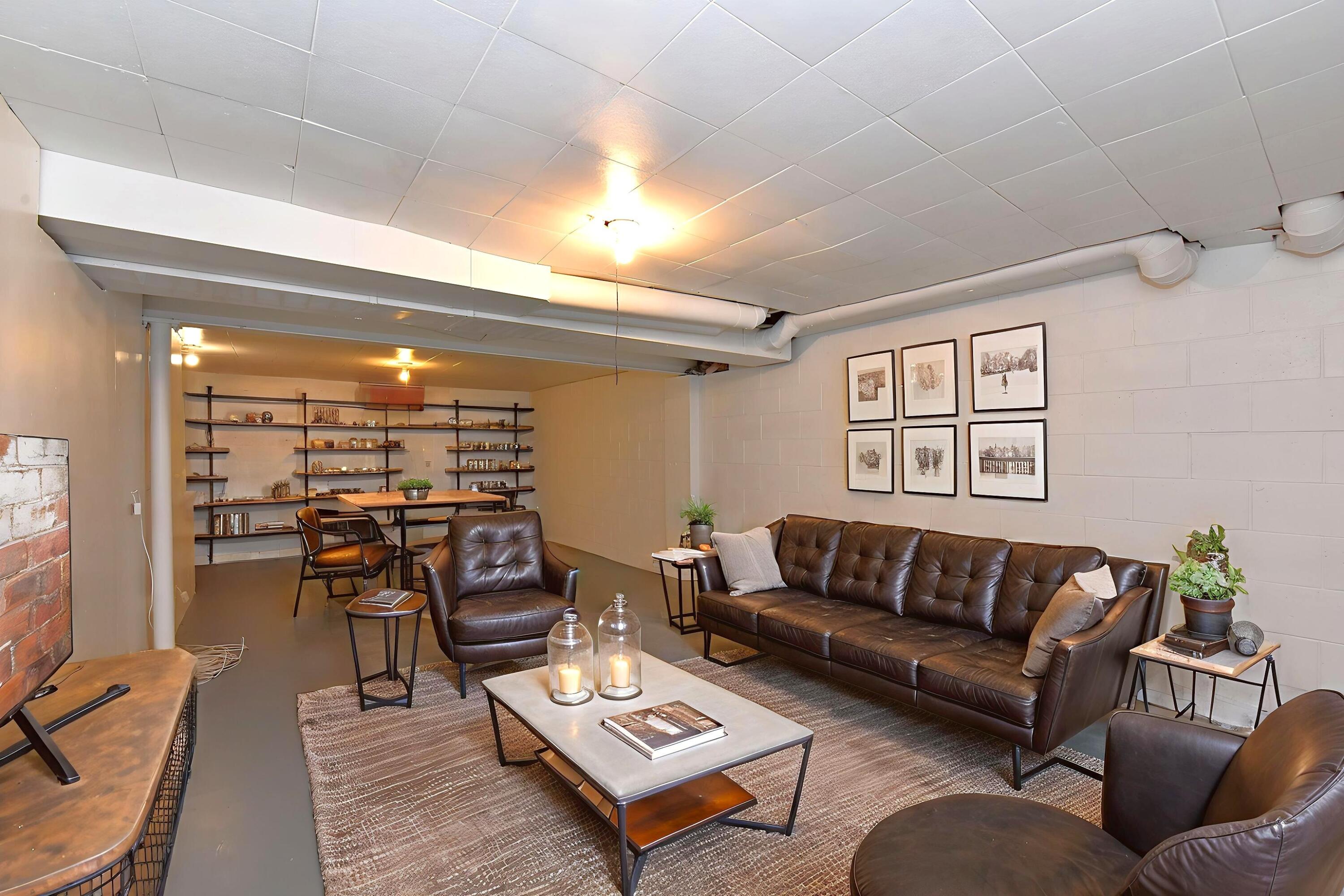 6081 West Calumet Road Milwaukee, WI 53223 - Photo 8 of 29 Rec Room - Virtually Staged