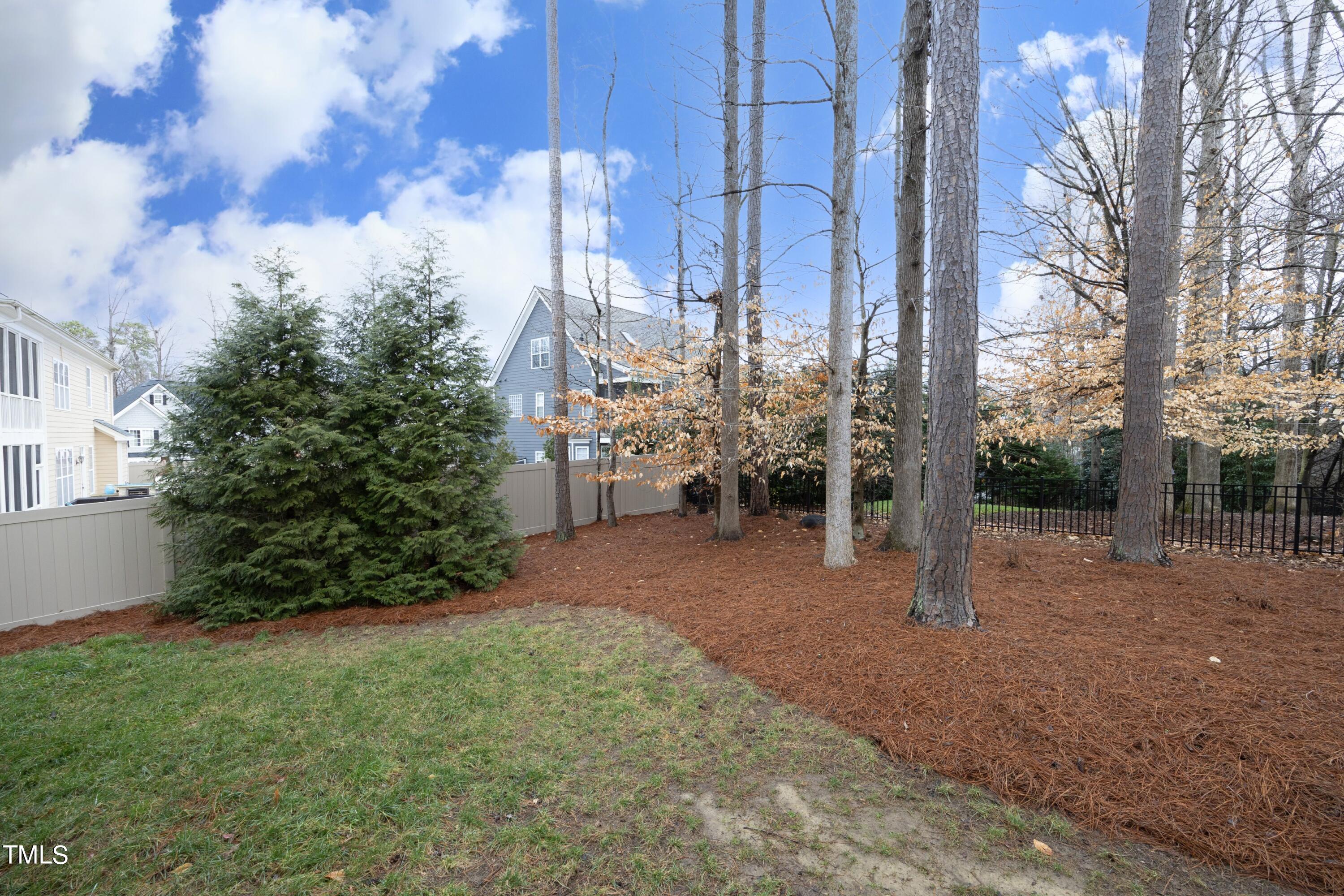 11514 Autumn Oaks Lane Raleigh, NC 27614 - Photo 36 of 39 a view of a backyard