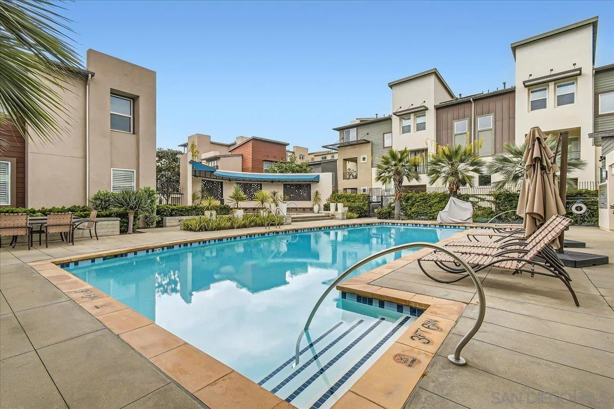 2290 Element Way Chula Vista, CA 91915 - Photo 30 of 34 a view of a patio with chairs and table on wooden floor