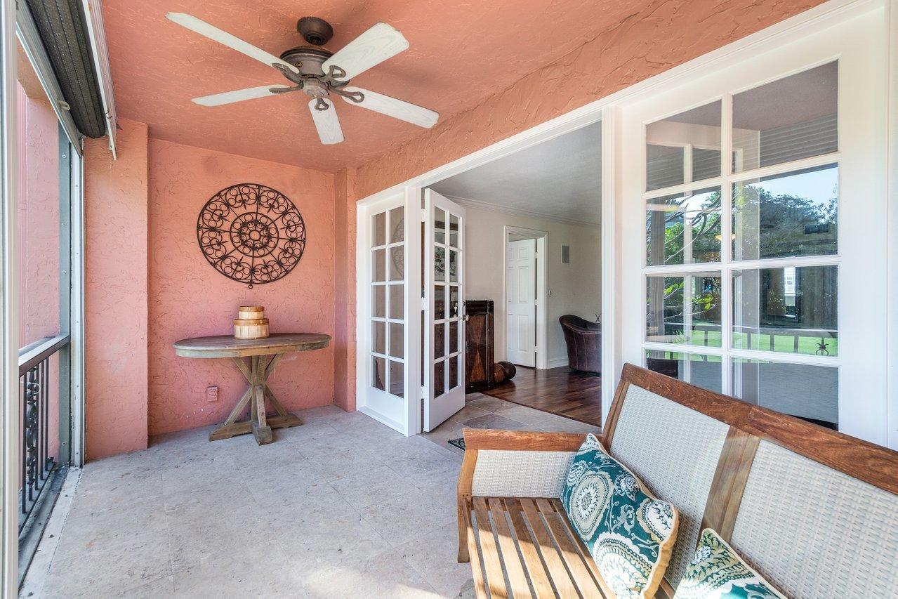 250 East Royal Palm Road, Unit 2C Boca Raton, FL 33432 - Photo 17 of 35 Screened patio