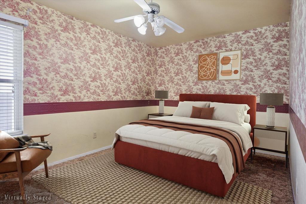 6941 Burger Road Aubrey, TX 76227 - Photo 22 of 28 Secondary Bedroom Stucco Home
