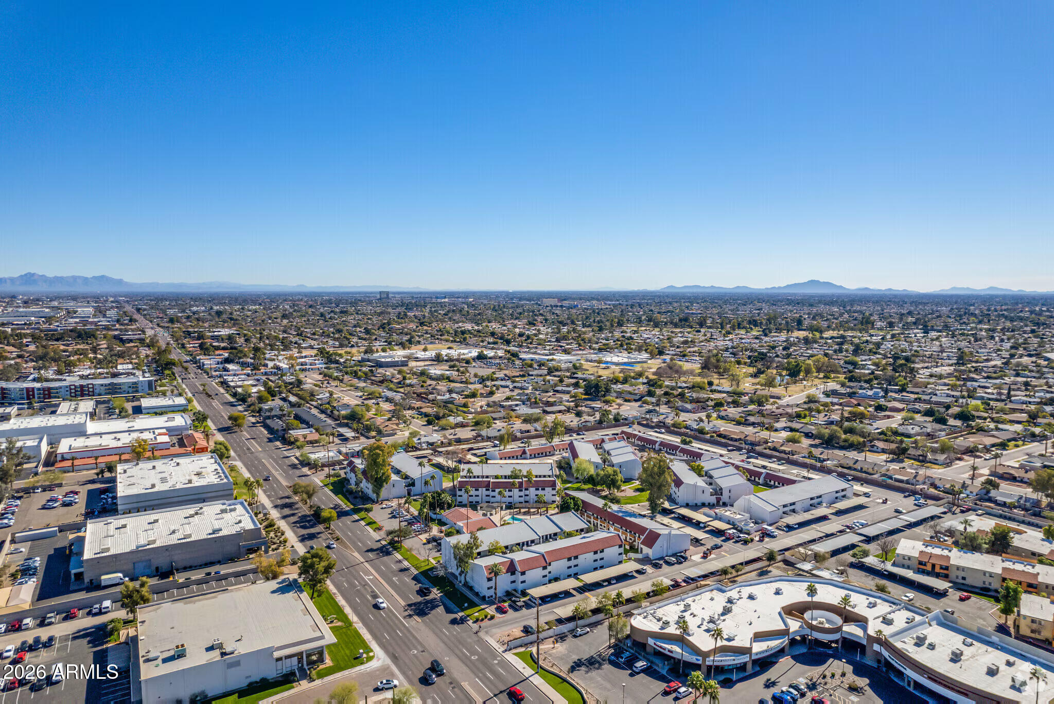 1865 East Broadway Road Tempe, AZ 85282 - Photo 13 of 14 madery-apartments-tempe-az-aerial-photo