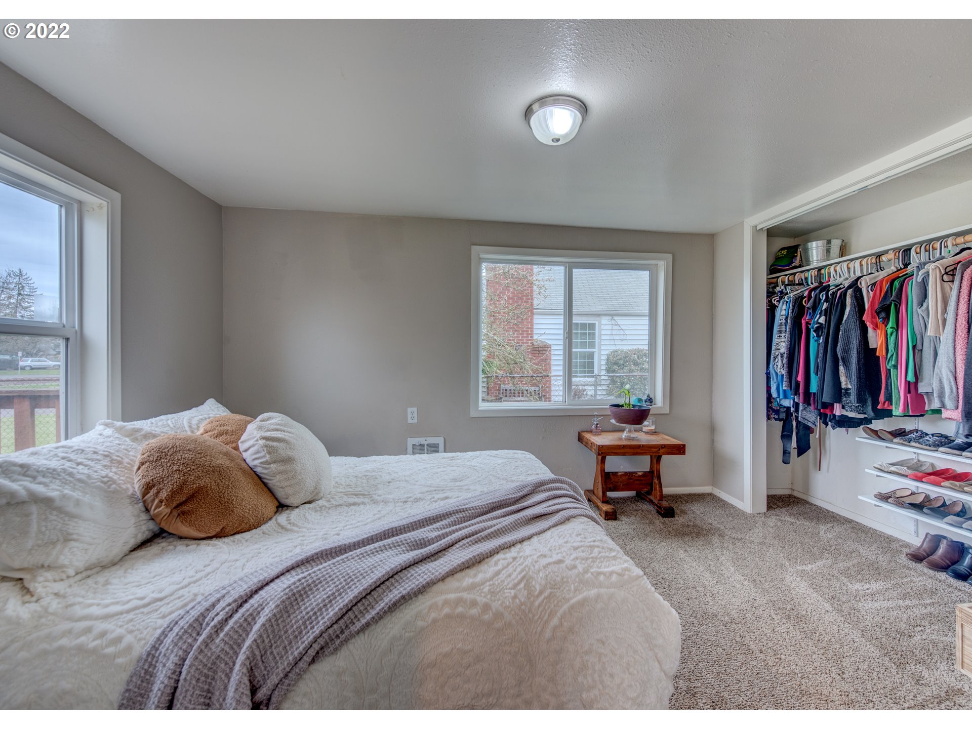 1177 N Street Springfield, OR 97477 - Photo 15 of 30 a bedroom with a bed and a window