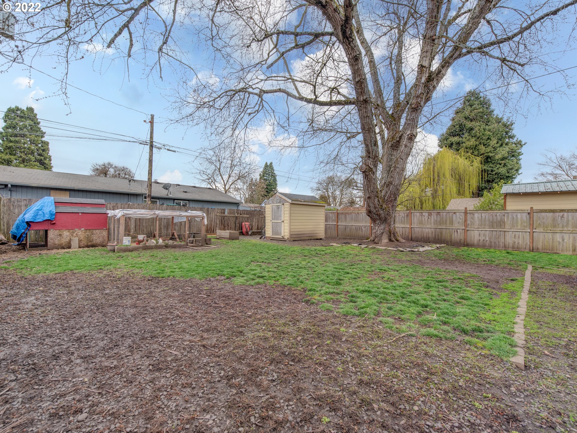 1177 N Street Springfield, OR 97477 - Photo 28 of 30 a view of a house with a yard
