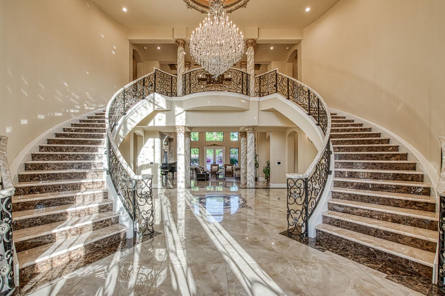 6060 North Van Ness Boulevard Fresno, CA 93711 - Photo 7 of 26 a view of entryway and hall with wooden floor