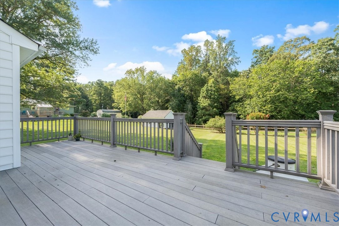 5170 Hurop Road Sandston, VA 23150 - Photo 6 of 20 Overlooking a tranquil backyard, this space offers
