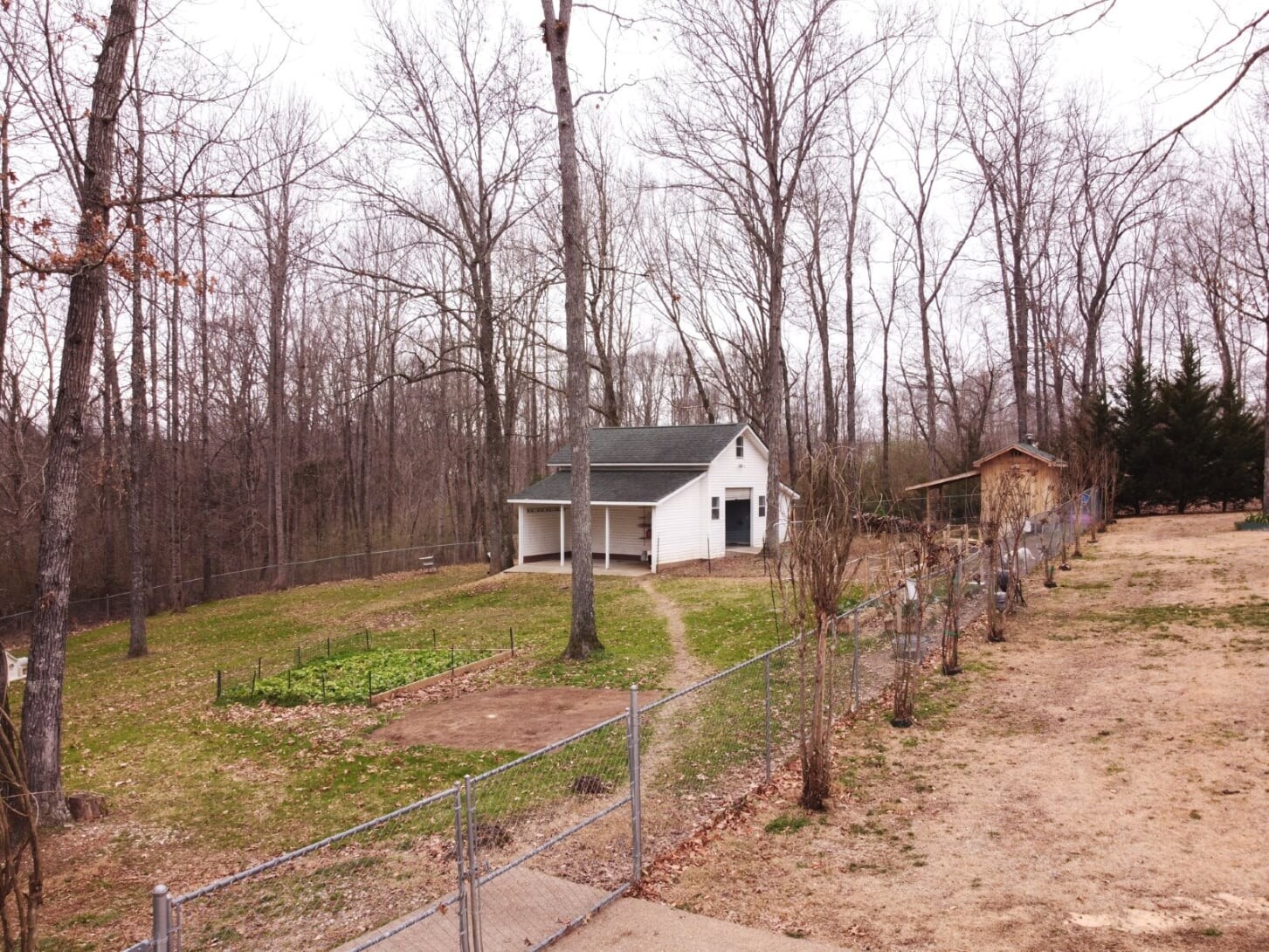 1014 Meeks Cemetery Road Burns, TN 37029 - Photo 30 of 33 a view of a yard in front of the house