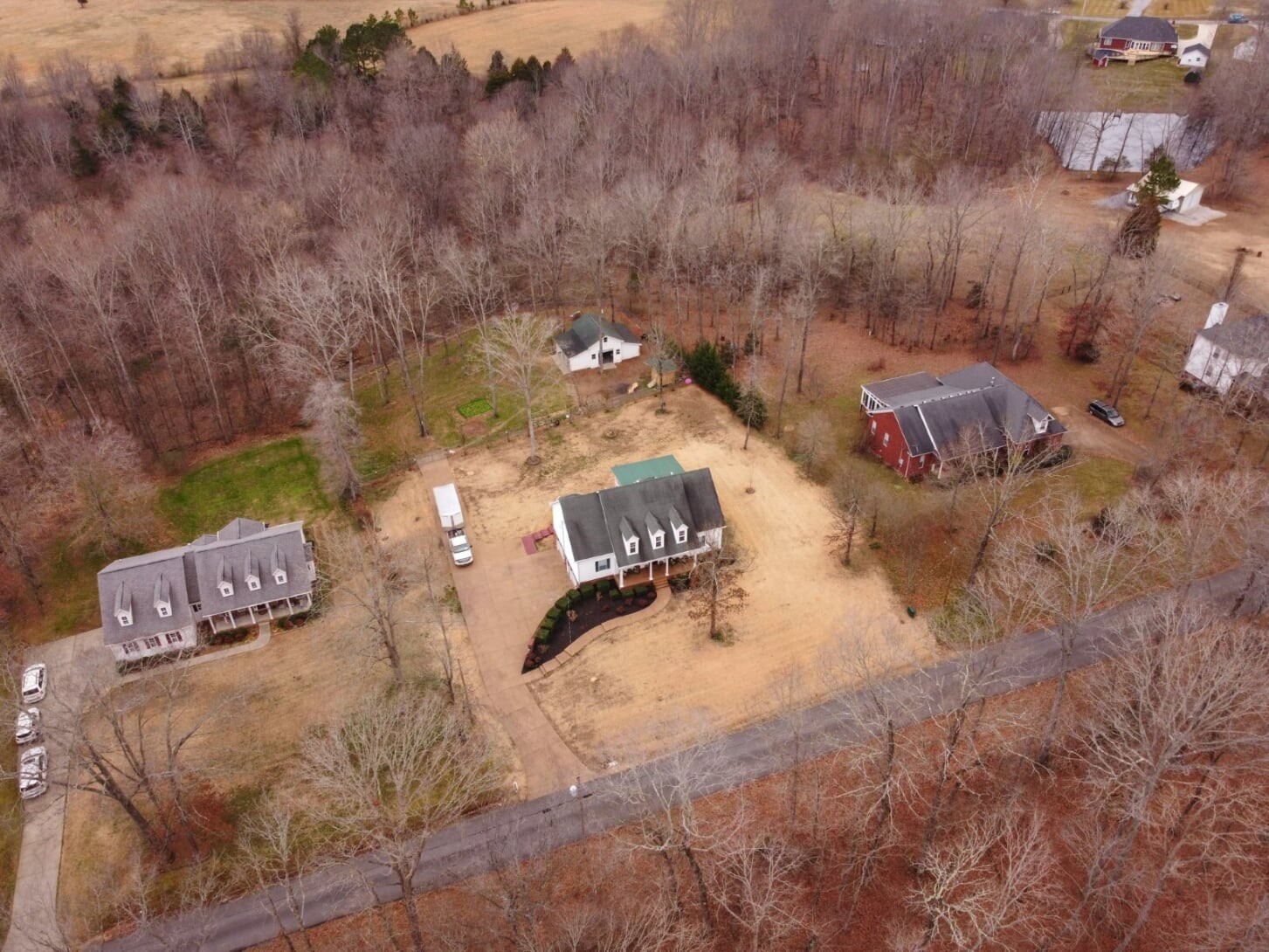 1014 Meeks Cemetery Road Burns, TN 37029 - Photo 32 of 33 an aerial view of residential houses with outdoor space