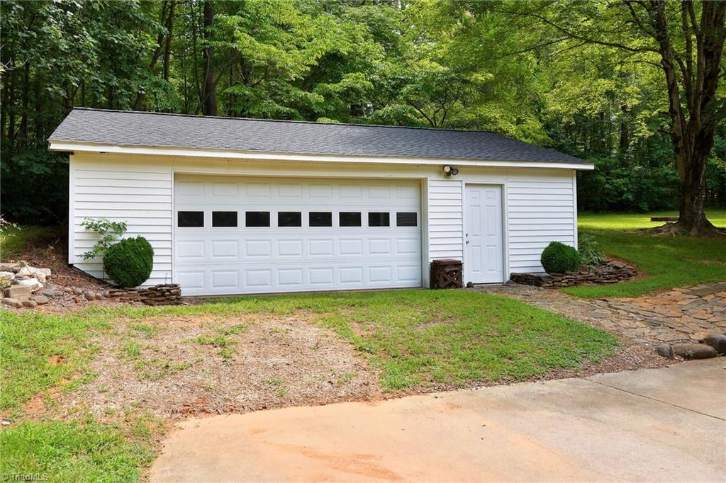 692 Beauchamp Road Advance, NC 27006 - Photo 30 of 40 Wait! There's more parking! A wonderful, detached garage!!