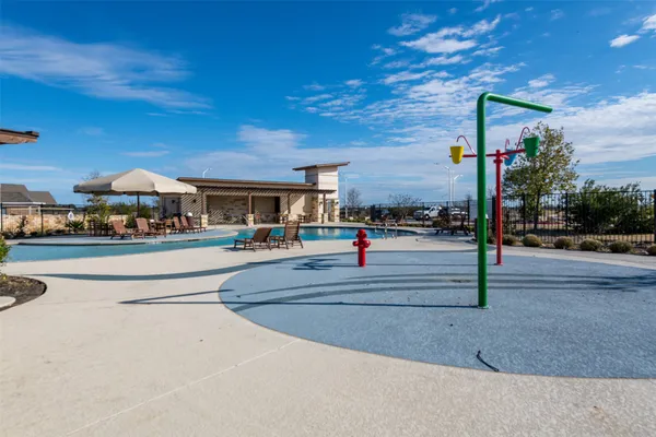 a park view with a garden