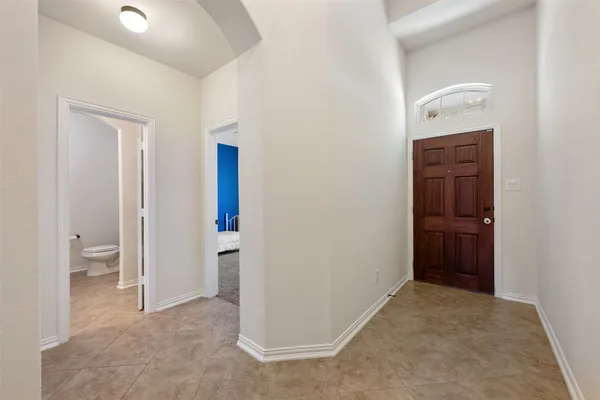 a view of empty room